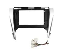 Embellecedor De Radio para Automóvil De 10.1 Pulgadas Marco Panel para Unidad Principal 2 DIN Estéreo Android MP5 para Toyota para Camry 2012-2014 PYPFQUMQGR(B a Set)