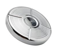 Embellecedor De Tapa De Tanque De Gasolina, Combustible Y Aceite De Aluminio CNC Para Motocicleta Para R18 2020-2021 Combustible Para Motocicleta(A Chrome)