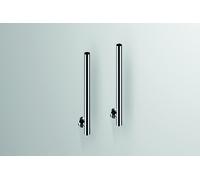 Embellecedor de válvula de esquina Alape EV.3, ancho: 45 mm, alto: 351 mm, fondo: 49 mm, cromado, 8110000978
