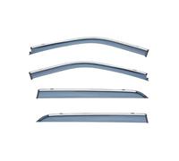 Embellecedor de Ventana de Coche Compatible con Nissan Kicks 2017-2022, moldura de Ventana cromada, Parasol for Techo, Visera de ventilación