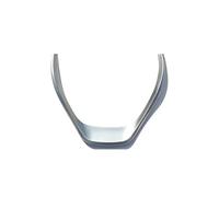 Embellecedor Decorativo Para El Panel Del Volante Del Coche Para Serie 3 F30 F32 F34 2013-2019 Decoración Interiores(Plata)