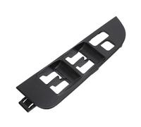 Embellecedor del bisel del interruptor principal del elevalunas eléctrico Diseño elegante, duradero y de primera calidad Fácil de instalar Ajuste preciso para la cubierta del (Negra)