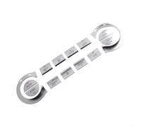 Embellecedor del botón de CA del coche para Mercedes C117 X156 incluyendo para CLA y GLA 200 250 2013 2018, material ABS diseñado para el panel delantero del aire acondicionado