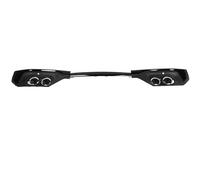 Embellecedor del difusor del Tubo de Escape del Parachoques Trasero Alerón de Labio Negro Brillante para SQ5 Sportback 2021 y posteriores Rendimiento Mejorado Seguridad y Estilo (Anillo de Color