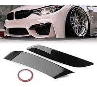 Embellecedor del Divisor De Ventilación Lateral Parachoques Delantero Coche para F80 M3 F82 F83 M4 14-19 Cubierta Alerón Marco Admisión Canard Brow