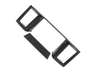 Embellecedor Del Marco Del Sistema De Navegación Central Para Nissan Para Pathfinder R52 2013-2020 IENQBVL(Carbon Fiber Texture)