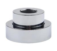 Embellecedor Ducha Ajustable Cobre 0-23mm Negro(silver)