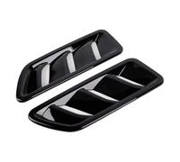 Embellecedor entrada capó Compatible Con Jeep Para Wrangler JL Para Gladiator JT 2018 2019 2020 2021 2022 2023 2024 2025 Cubierta Decorativa Aire Para Capó Coche(Black)