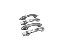 Embellecedor Exterior Manija Puerta Para Seat Para Leon MK4 KL1 KL8 2020-2022 Adhesivos Protectores Decorativos Exteriores Cubierta de manija de puerta exterior del automóvi(Type A)