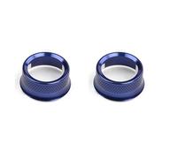 Embellecedor Interior Aleación Aluminio Para Kia Para Stinger 2018 2019 2022 2023 Con Volante A La Izquierda O Derecha(Blue)