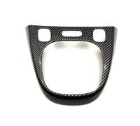 Embellecedor Interior Coche Compatible Con Fiat Para Panda 2017 2018 2019 2020 2021 2022 2023 Marco Interior Palanca Cambios Moldura Cubierta Botón Coche(Black)