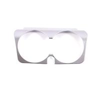 Embellecedor Interior Coche Compatible Con Para C Para E Para GLC Para W205 W213 X253 2016-2021 Marco Panel Palanca De Cambios Portavasos Coche Moldura Cubierta(Silver)