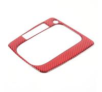 Embellecedor Interior Coche Compatible Con Subaru Para Forester 2013 2014 2015 2016 2017 2018 Cubierta Panel Palanca Cambios Moldura Adhesivo Decoración Interior(Red)