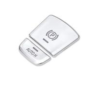 Embellecedor Interior Coche Compatible Con X3 G01 X4 G02 2018 2019 2020 2021 Botón Motor Stop Start Freno De Mano Central P Auto H Cubierta Decorativa Moldura(Size1)