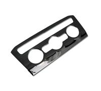 Embellecedor Interior De La Cubierta Del Botón Del Interruptor Del Aire Acondicionado De La Consola Central Para VW Para Tiguan MK2 2017-2019 MCQNDS(Black)