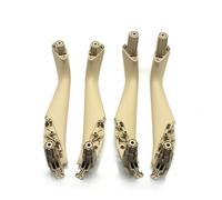 Embellecedor Interior Manija Puerta Coche Volante A La Izquierda Y A Derecha Para Serie 5 Para M5 Para G30 Para G31 Para F90 2017-2022 Accesorios Coche Interior(4pieces Set-Beige)