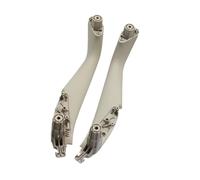 Embellecedor Interior Manija Puerta Coche Volante A La Izquierda Y A Derecha Para Serie 5 Para M5 Para G30 Para G31 Para F90 2017-2022 Accesorios Coche Interior(Front 2pieces-Oyster)