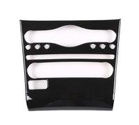 Embellecedor Interior Para El Panel Del Aire Acondicionado Del Para Infiniti G25 G37 2007-2013 Vehículos Con Volante A La Izquierda(Black)