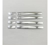 Embellecedor Manija Puerta Coche Acero Inoxidable Plateado Para Volvo V60 V40 2014 2015 2016 2017 2018 2019 Estilo Pasta Funda para manija de puerta de coche(2 Smart mode)