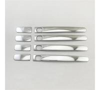 Embellecedor Manija Puerta Coche Acero Inoxidable Plateado Para Volvo V60 V40 2014 2015 2016 2017 2018 2019 Estilo Pasta Funda para manija de puerta de coche(4 Smart mode)