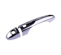 Embellecedor Manija Puerta Lateral Exterior Tapa Bisel Manija Llave Inteligente Sin Llave Para Fiat 500X SUV 2016-2023 Cromado Antideslizante