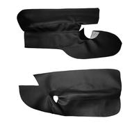 Embellecedor Marco Coche Embellecedor Para Reposabrazos De Puerta Coche 3 Puertas Para VW Para Golf 5 MK5 2005-2010(Back 2pcs,Black red line)