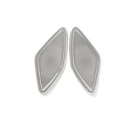 Embellecedor Marco Decorativo Altavoz Audio Interior Coche, Acero Inoxidable, para A3 8V 2014-2016, Calcomanías para Altavoces Estéreo De Pilar A Interior Coche Decorativo