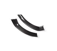 Embellecedor Marco Para Botones Volante Coche Fibra Carbono Auténtica Para Alfa Para Romeo Para Giulia Para Stelvio 2017-19 Decoracion Coche Interior(Estilo 1 Negro)