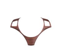 Embellecedor Marco Para Botones Volante Interior Coche Para Serie 1 3 Para E82 Para E84 E87 E90 Para E92 Para E93 Años 2004 A 2012 Coche Interior Marco(Pine grain A)