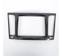 Embellecedor Marco Para Caja Navegación Interior Plástico Estilo Fibra Carbono Para Maserati Levante 2016 Moldura panel la consola central(Carbon fiber)