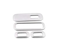 Embellecedor Marco Para Interruptor Elevalunas Cubierta Panel Botones Embellecedor Para Mercedes Para Benz A CLA Clase W177 V177 C118 W118 2019-2024 Interior Accesorios(Plata)
