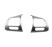 Embellecedor Marco para VW para Golf Mk6 para Passat B7 para CC EOS para Tiguan para Jetta para Touran para Sharan para Caddy ABS Adhesivo Volante Coche Embellecedor Coche Interior Cubierta Panel