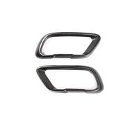 Embellecedor Marco Trasero Para Tubo E&scape Coche Versión Deportiva Acero Inoxidable Accesorios Cubierta Para X5 G05 X7 G07 2019-22 Escape Salida Única(Style A 2)