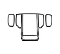 Embellecedor Marco Ventilación Salida CA Navegación 10,1/12 Pulgadas Cubierta Decorativa Interior Para Ford Para Ranger Para Everest 2023(12 inch 5pcs)