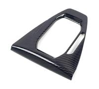 Embellecedor Palanca Cambios Para Ford Para Mustang 2024-2025 | Accesorios interiores para coche, fabricados en ABS con estampado de fibra de carbono (1 unidad)(Automatic)