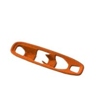 Embellecedor Panel Cambios Consola Central Cubierta Botones Accesorios Interiores Coche Para Chevrolet Para Corvette Para C8 2020 Accesorios Coche Interior(Naranja)