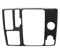 Embellecedor Panel Consola Para Coche A6 S6 C7 A7 S7 4G8 2012-2018 Embellecedores Interiores Pegatinas Decorativas Fibra Carbono Panel Cambio Marchas