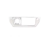 Embellecedor Para El Marco Los Botones De La Palanca De Cambios De La Consola Central Del Coche Para Land Rover Para Defender 110 90 L663 2020-2024 UOEMCRTB(Plata)