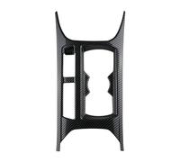 Embellecedor Para El Panel Central Delantero Del Portavasos De La Consola Coche Para VW Para T-Roc 2018, 2019, 2020, 2021 Y 2022(Carbonfiber black)