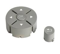 Embellecedor Para Interruptor De Botón Del Volante De Para Mercedes Para Benz Clase C E GLK W204 W207 W212 X204 Levas cambio en el volante(Gris izquierdo)