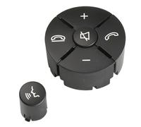 Embellecedor Para Interruptor De Botón Del Volante De Para Mercedes Para Benz Clase C E GLK W204 W207 W212 X204 Levas cambio en el volante(negro derecho)