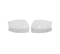 Embellecedor Para La Tapa Del Espejo Retrovisor Lateral Para Ford S-MAX Para Galaxy C-Max 2006-2015 Carcasa De Espejo Exterior(Blanco)