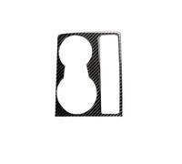 Embellecedor Para Panel Portavasos Coche Para A4 Para S4 Para 8K Para B8 Para A5 Para S5 Para 8T Cabriolet Sportback Pegatinas Para Marco Coche Interior(Carbon No logo)