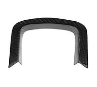 Embellecedor para Volante de Coche de Fibra de Carbono, decoración automática para 2020