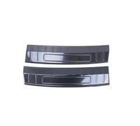 Embellecedor Parachoques Trasero para VW para T-Roc TROC 2017-2024 Protector Umbral Puerta Acero para Portón Trasero(Carbon Black)