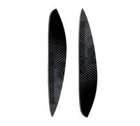 Embellecedor Párpados Cejas Faros Para Mercedes Para Benz Para Smart 2014+(Fibra de carbon)