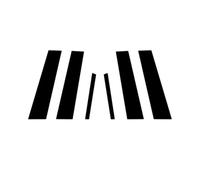 Embellecedor Pilar b Compatible Con Buick Para Regal 2011 2012 2013 2014 2015 2016 2017 6 Piezas Pegatinas Molduras Postes Puertas Ventanas