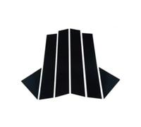 Embellecedor Pilar b Compatible Con Chrysler 300 C 2005 2006 2007 2008 2009 2010 6 Piezas Postes Pilar Ventana Coche Cubierta Pegatina Exterior Accesorios Moldura(Black)