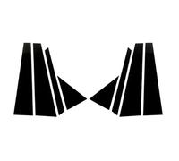 Embellecedor Pilar b Compatible Con Hyundai Para Tucson 2016 2017 2018 2019 2020 2021 8 Piezas Pegatinas Molduras Postes Puerta Ventana Coche Color Negro