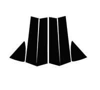 Embellecedor Pilar b Compatible Con Mazda 2 Para Demio 2014 2015 2016 2017 2018 2019 2020 2021 2022 2023 6 Pegatinas Pulidas Postes Pilares Molduras Puertas Ventanas